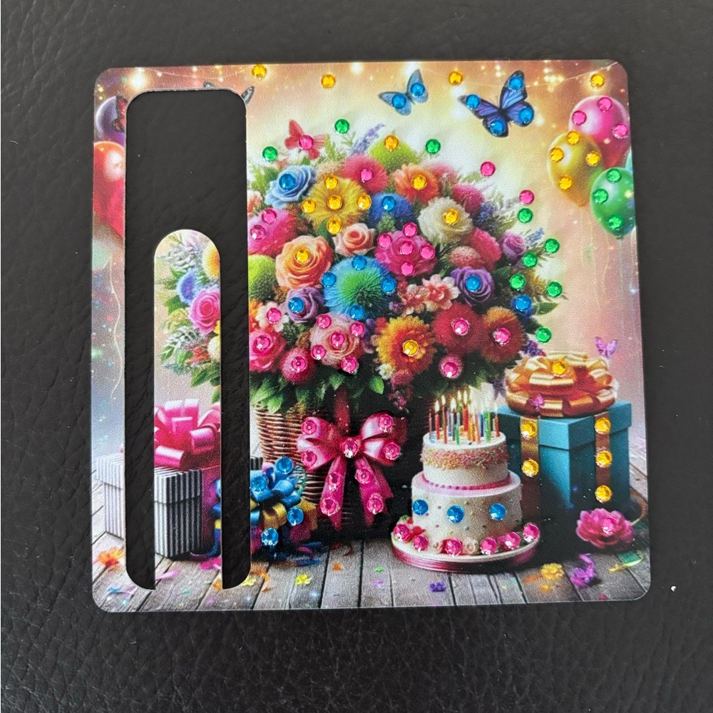 1 Handcrafted Rhinestone Money Slider Card - Pick 1 (sealed) (buy now) - Picture 7 of 10